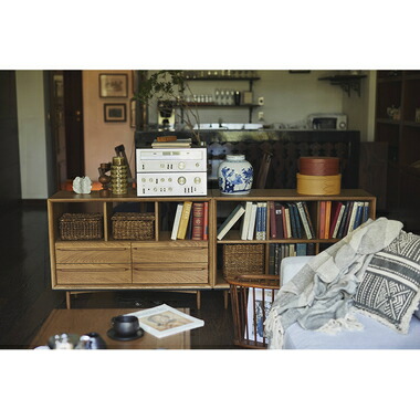 非売品 本棚 絵本 マガジンラック おしゃれ 棚 収納 ラック 可愛い 北欧 大容量 コミック マンガ 雑誌 漫画 文庫本 Cd Dvd おすすめ 安い シェルフ 木製 整理 リビング サイドボード ブラウン 約 幅100 奥行34 高さ72 Fucoa Cl