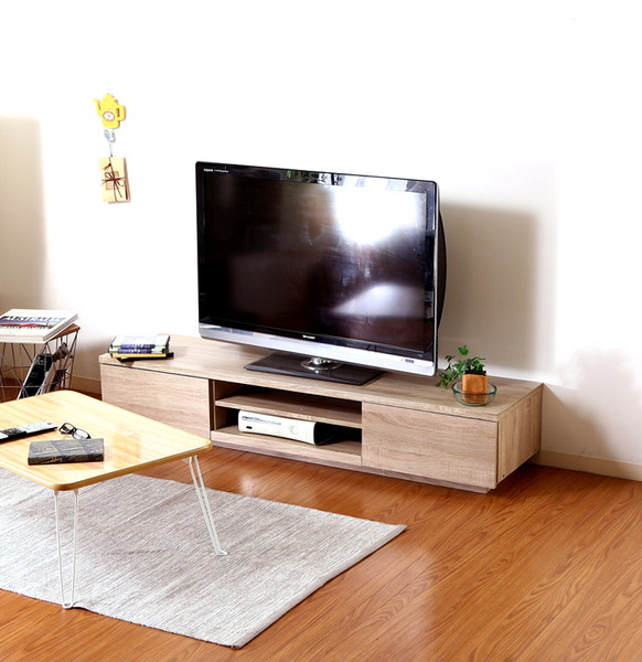 テレビ受像機台 かっこ良い 坦々たる 北欧 置き目ゲーム盤 テレビ受像機ゲーム盤 TV台 テレビ受像機仕合わせ TVゲーム盤 TV仕合わせ 納める 数多い 白いことオーク材 幅150 奥ふかさ39 高さ28 インテリア・寝具・収納-テレビ台・ローボード-収納家具