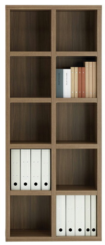 本棚 おしゃれ 北欧 安い 完成品 収納 整理 棚 ラック 大容量 壁一面 シェルフ 書棚 a4対応 スリム 5段 コミック 文庫本 漫画 マンガ cd dvd オープン リビング 約 幅75 奥行30