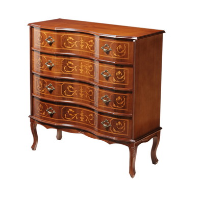 楽天市場】チェスト 4段 ヨーロピアン調 完成品 姫系 猫脚 ホワイト