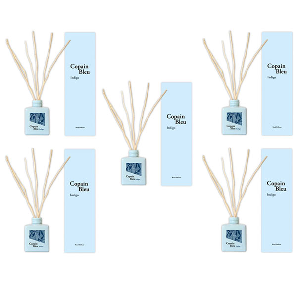 ディフューザー ルームフレグランス 寝室 コパンブルー インディゴ Copain Bleu 100ml 5個