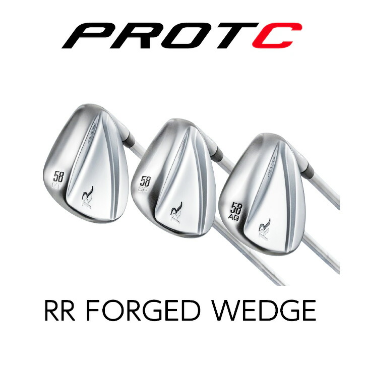 PROTOCONCEPT RR FORGED WEDGE ウェッジ プロトコンセプト《 SHAFT：MCI_TRAVIL_MODUS3_N.S.PRO_DG_TourAD_RAUNE_ATTAS》
