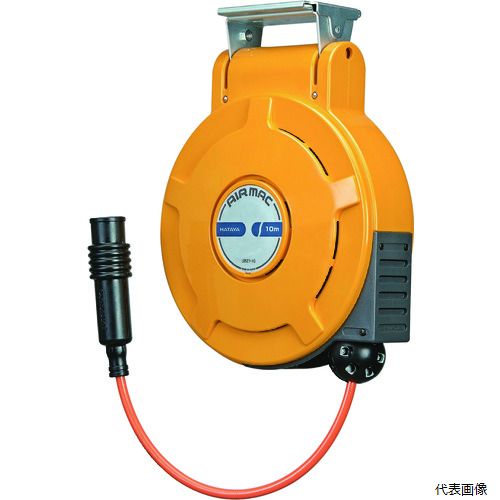 ハタヤリミテッド ADU-102 ハタヤ 取付型自動巻取エアリール エヤーマックM 標準ウレタンホース6.5&times;10 10m｜Pro-Tools　店 18,785円