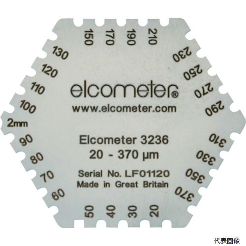 Elcometer K0003236M201 elcometer 六角形ウェットフィルム膜厚計