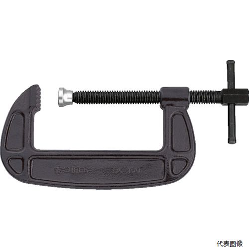 スーパーツール BC-250 スーパー シャコ万力(バーコ型)250mm カチオン電着塗装