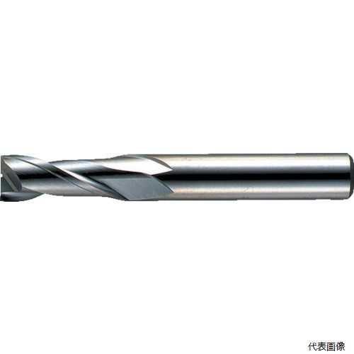 三菱マテリアル 2MSD3000 三菱K 2枚刃汎用 ハイススクエアエンドミルミディアム刃長(M)30mm