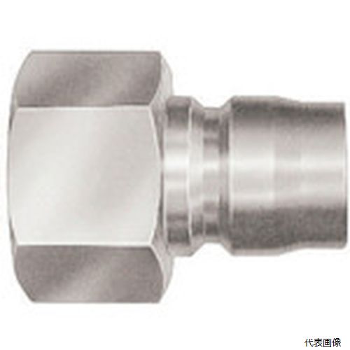 日東工器 8TPF SUS 日東 TSPカプラ ステンレス製(おねじ取付用プラグ) 相手側R1(00698)
