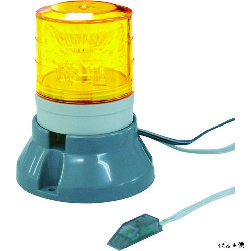 日惠製作所 VL04S-100FAN NIKKEI FAX着信表示機 ニコFAX VL04S型 LED回転灯 45パイ 2段階点滅