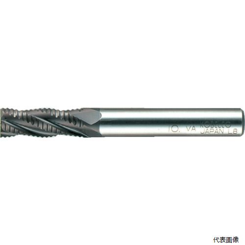 三菱マテリアル VAMRD3000 三菱K 5枚刃バイオレット ハイススクエアラフィングエンドミルミディアム刃長(M)30mm