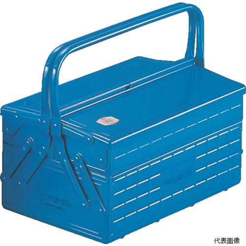 トラスコ GT-350-B TRUSCO 3段式工具箱 352X220X343 ブルー