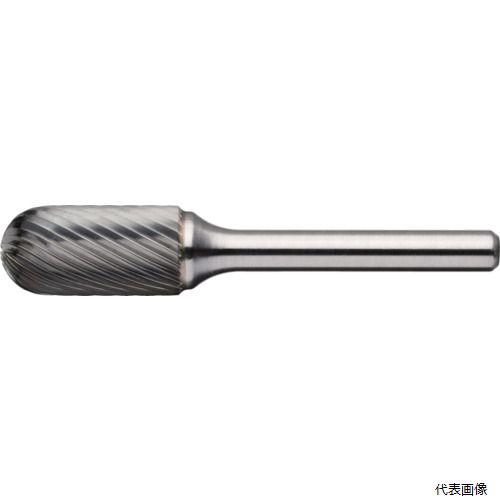 ムラキ CB2C106S MRA 超硬バー Cスパイラルシリーズ 形状：先丸円筒(スパイラルカット) 刃長25mm