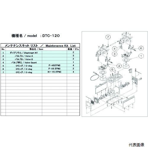 アルバック DTC-120 MAINTENANCEKIT 真空ポンプ用メンテナンスキッド DTC-120用