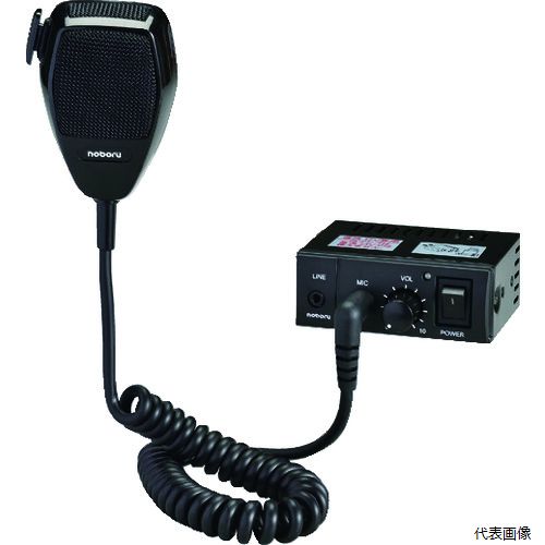 ノボル電機 YA-412B ノボル 10W12V小型車載用アンプ