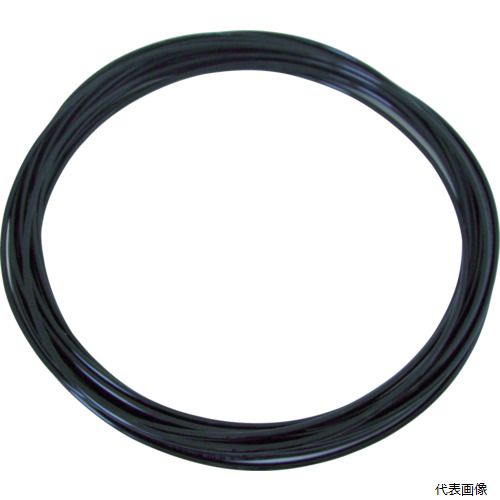 千代田通商 MTP-8-100 BK チヨダ ポリウレタンチューブ メガタッチチューブ 外径8mm／全長100m 黒｜Pro-Tools　店