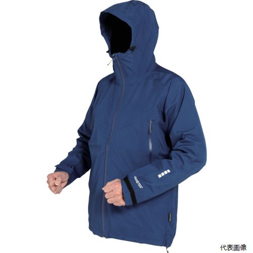 トラスコ GXPW-L-NV TRUSCO ゴアテックスワークレインウェア ネイビー L