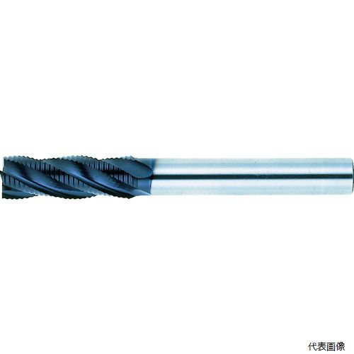 三菱マテリアル VAMFPRD0500 三菱K 4枚刃バイオレットファイン ハイスラフィングスクエアエンドミルミディアム刃長(M)5mm