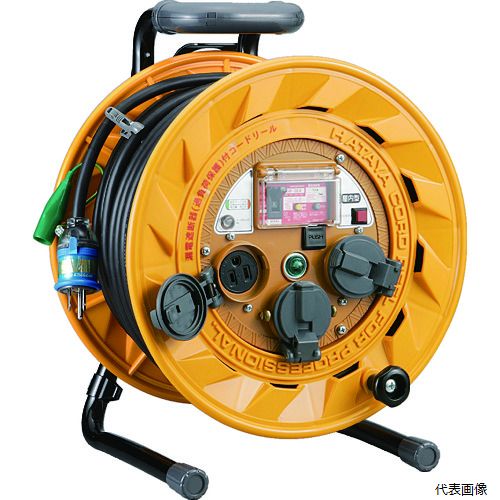 ハタヤリミテッド TBR-301KG ハタヤ BR型 単相100V型ブレーカーリール 30m 温度センサー・アースチェック付｜Pro-Tools　店