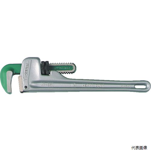 スーパーツール AP450N スーパー アルミ製ストレートパイプレンチ(被覆管専用)本体全長:370|Pro-Tools 店