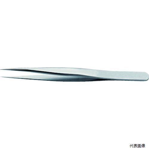 idealtek 0C9-SA-0-IT 耐酸耐磁ステンレスピンセット 90mm 直型先細タイプ