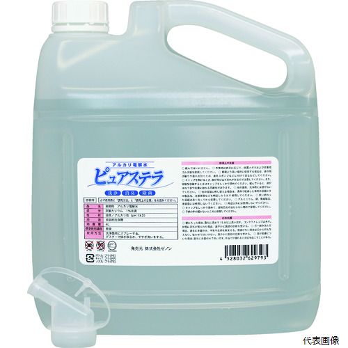 前田シェル PURESTELLAPH13.2-4L ZENON ピュアステラpH13.2 4L