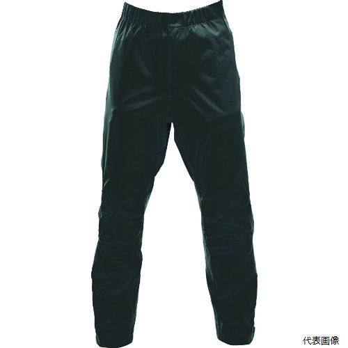 トラスコ GXFPLL-BK TRUSCO ゴアテックスフルジップレインパンツ ブラック LL