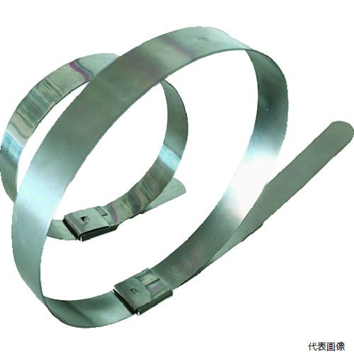 デンカエレクトロン DKST-20046-316 ステンレスバンド 200mm×50本入
