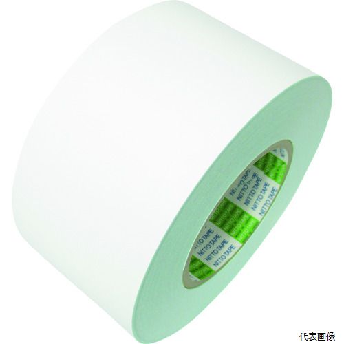 日東エルマテリアル E-A100W 日東エルマテ ラインテープE‐A(BC) 0.16mm×100mm×50m 白