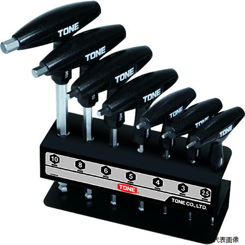 TONE TGBHW700 グリップボールポイントヘキサゴンレンチセット