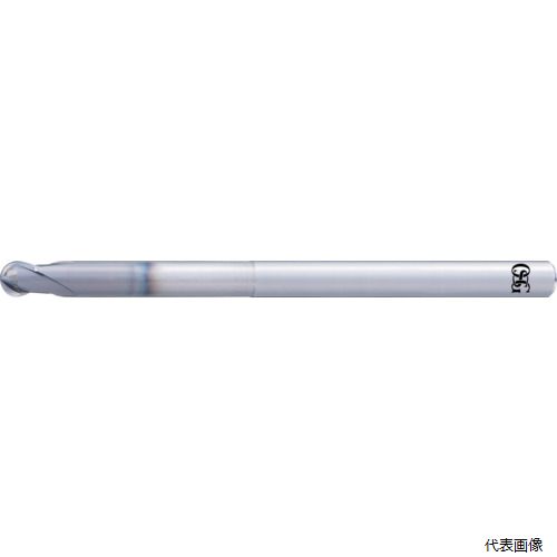 オーエスジー AE-LNBD-H R0.05X0.3X4 OSG 高硬度鋼用超硬ボールエンドミル AE-LNBD-H 3056101