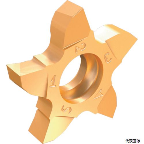 イスカルジャパン PENTA 17-100NP08RS イスカル 溝入れ・突切り工具用チップ ペンタカット チップ PENTA 17-NP-RS／LS 右勝手 チップ長さ17mm IC1008
