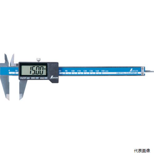 シンワ測定 19995 シンワ デジタルノギス 大文字2 150mm