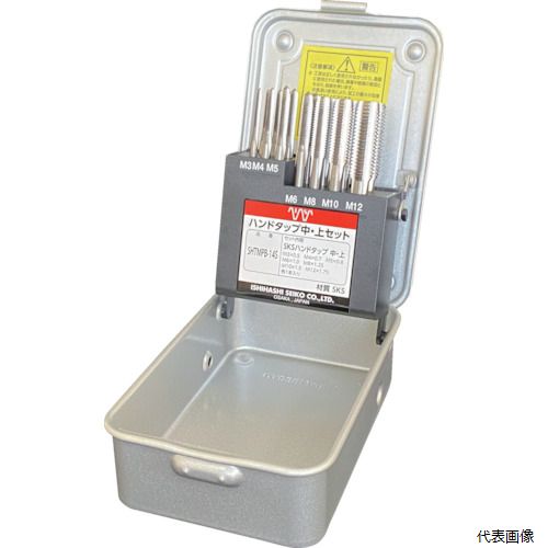 イシハシ精工 SHTMPB-14S IS ハンドタップNO,2・NO,3セット(SKS2)|Pro-Tools 店
