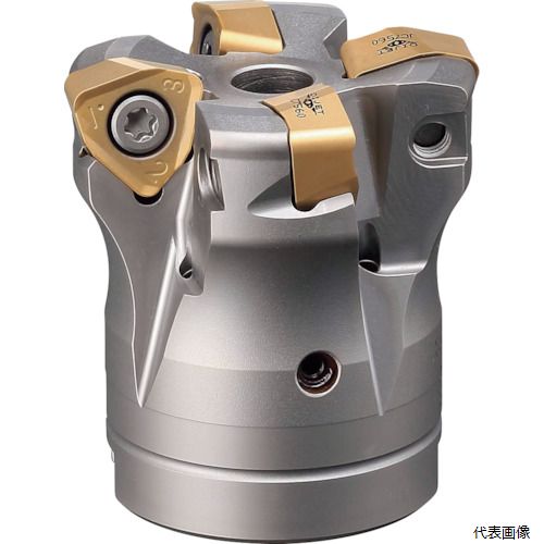 ダイジェット EXSKS-4063R 刃先交換式代高送りカッタ SKSエクストリーム ボアタイプ 4枚刃 φ63 穴径インチサイズ