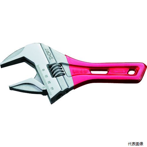 ロブテックス UM48SR エビ ポケットモンキーレンチ レッド 185mm