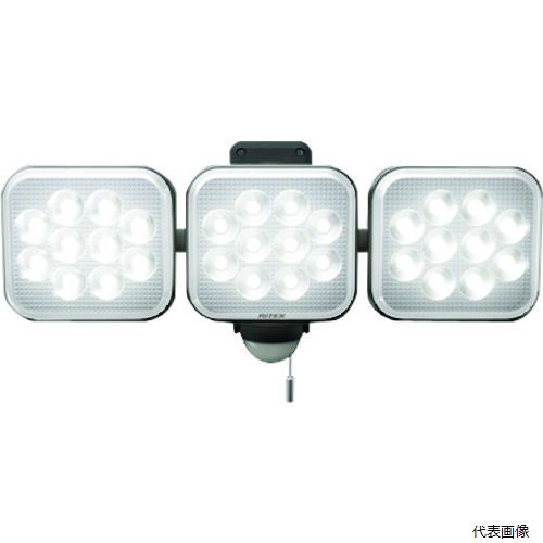 ムサシ LED-AC3042 RITEX 14W3灯フリーアーム式LEDセンサーライト