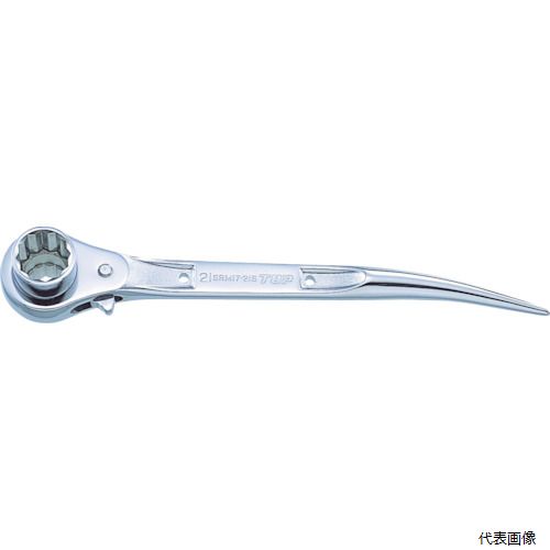 トップ工業 SRM-17X19S TOP ステンレスラチェットレンチ 17X19mm