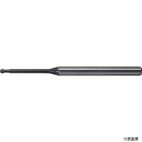 三菱マテリアル VF2XLBR0100N060S06 三菱K 2枚刃インパクトミラクルロングネック 超硬ボールエンドミル2mm