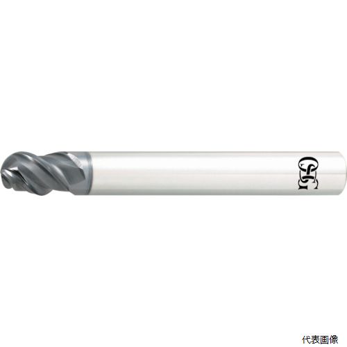 オーエスジー PHX-DBT-R2.5X70 OSG 超硬ボールエンドミル フェニックス ディープフィーダー 3刃 コーナー半径2.5mm 刃径7.5mm 全長70mm 3090210