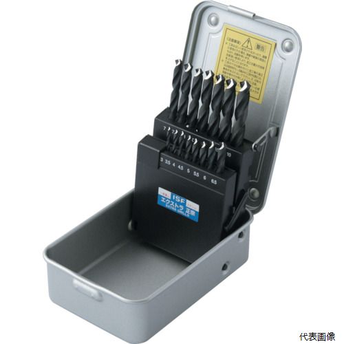 イシハシ精工 EXD-15S ISF エクストラ正宗ドリル 15本組セット(スチールケース入り)