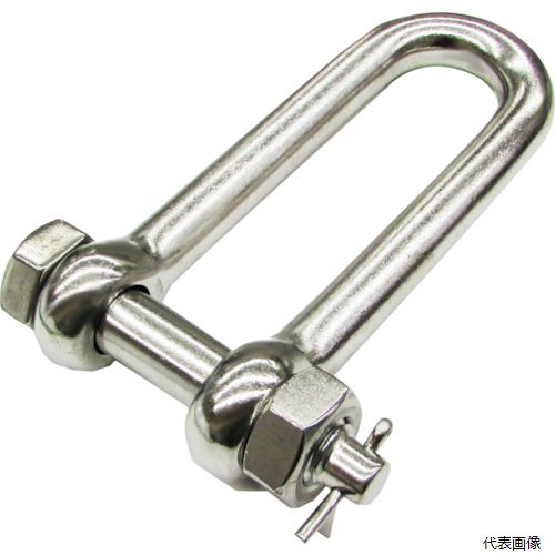 水本機械製作所 SBML-16 水本 ステンレス ロングSBMシャックル 呼び16mm