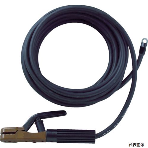トラスコ TCT-2210KH TRUSCO キャブタイヤケーブル ホルダ丸端子付 10m