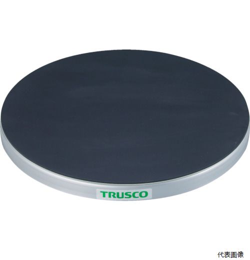 (代引き不可) TRUSCO 回転台 50Kg型 Φ300 ゴムマット張り天板 (TC30-05G)