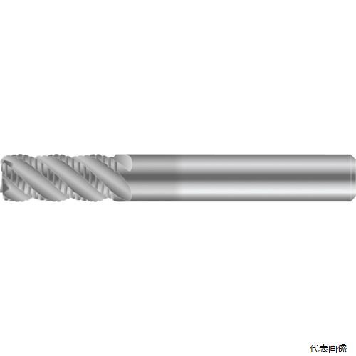 京セラ 4RFSM080-160-08 ラフィングエンドミル ニック切れ刃 ミディアム 4／6RFSM 刃径8mm 刃長16mm 全長63mm シャンク径8mm