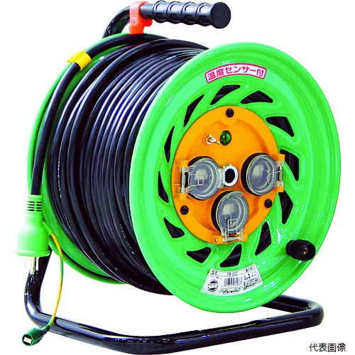 日動工業 FW-E53 NICHIDO 電工ドラム 屋外型 アース付 50m
