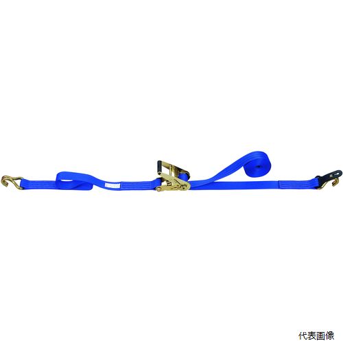 オーエッチ工業 LBR604CF10-50CF OH ベルトラッシング LBR600シリーズ ラチェットバックル クロスフック 幅50mm×厚2.5mm