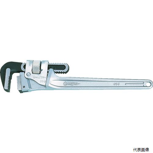 スーパーツール DTA300E スーパー アルミパイプレンチ(トライモタイプ) 本体全長300MM