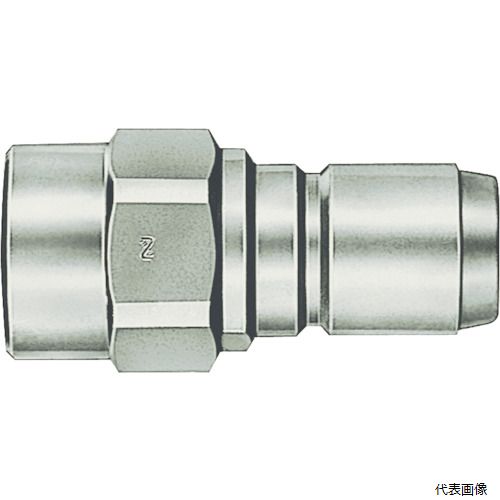 日東工器 350-6P STEEL FKM 日東 350カプラ相手側取付サイズR3／4(01142)｜Pro-Tools　店