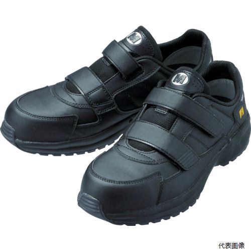 【スタンプラリー】 ミドリ安全 SL-615S-BK-26.0 静電 超軽量 樹脂先芯入りスニーカーSL-615S 26.0CM