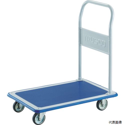 トラスコ 108N TRUSCO プレス製台車 ドンキーカート 固定式740×480|Pro-Tools 店