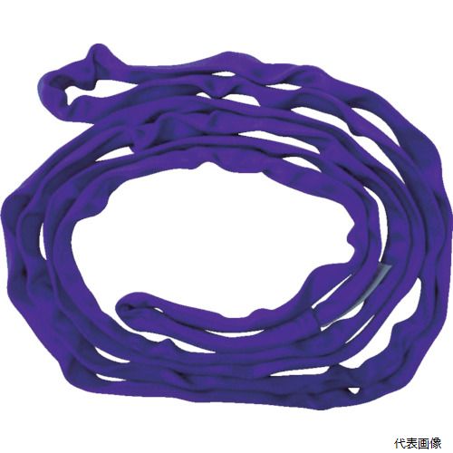 テザック TBSN1.0TX3M TESAC ブルースリングソフトN形(エンドレスタイプ)荷重1t 全長3m(JIS規格品)